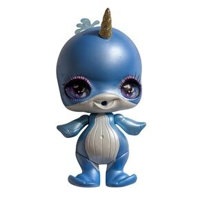 Poopsie Sparkly Critters Narwhal Figure MGA 3-4" Toy Loose Slime Spit or Poop